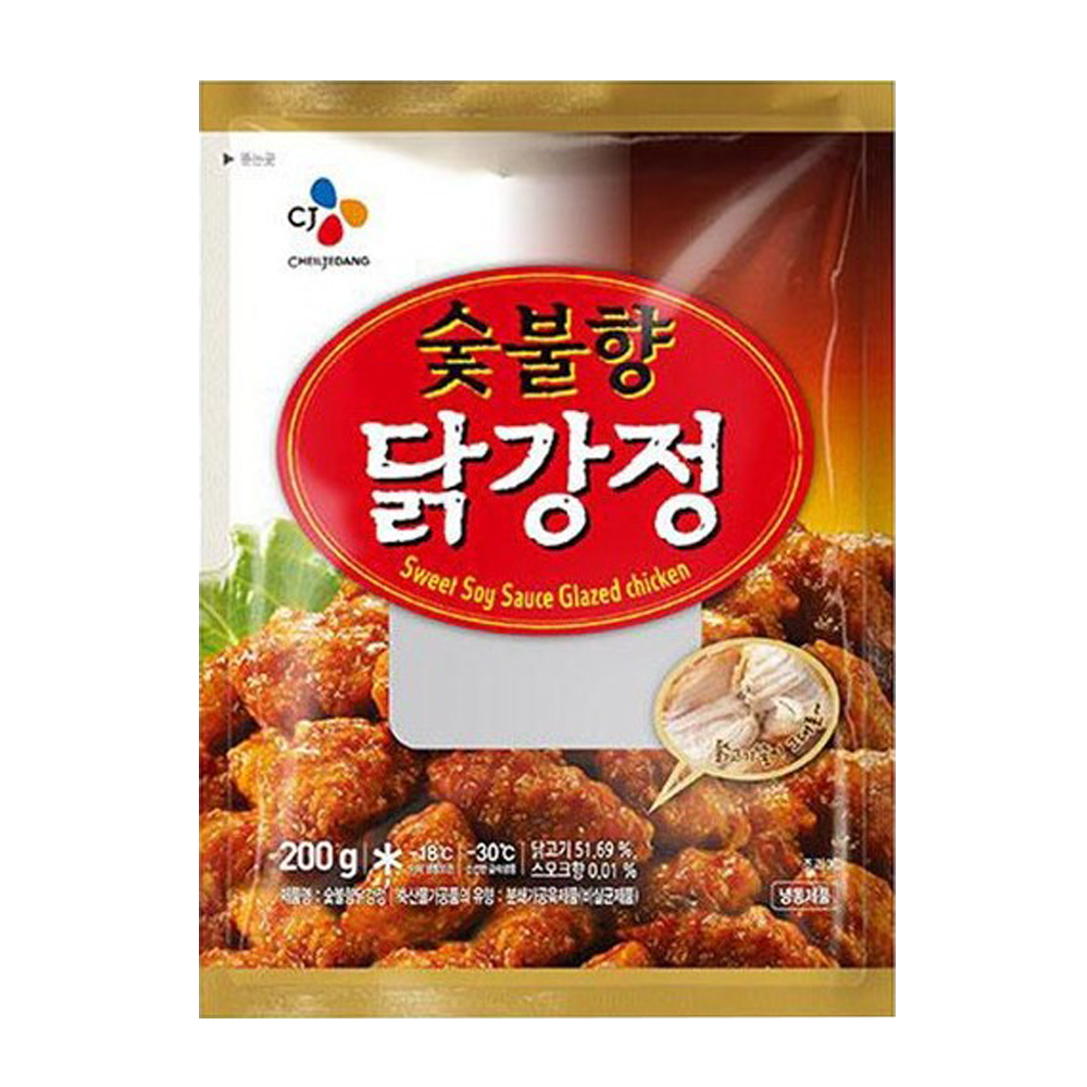 CJ 숯불향 닭강정 200g : 쇼핑올