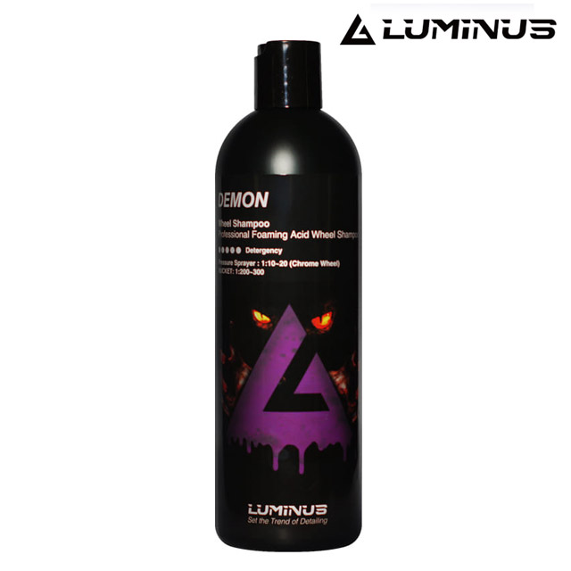 루미너스 산성 휠샴푸 데몬 500ml + 희석 계량컵 : 워시매니아