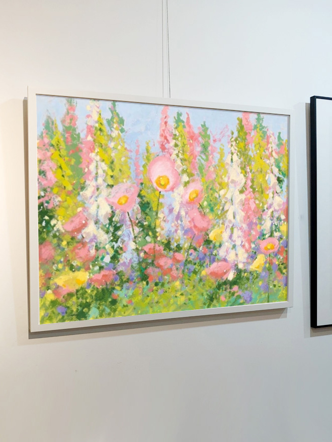 거실그림 셜리 노박 풍경화 파스텔톤 모던인테리어 식탁 주방 카페액자 집들이선물 : 갤러리아리아