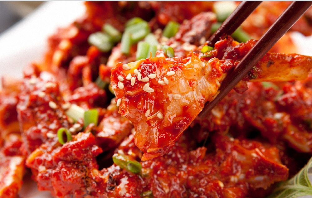 강화도 풍물시장 훈이네젓갈 양념게장1kg : 훈이네젓갈