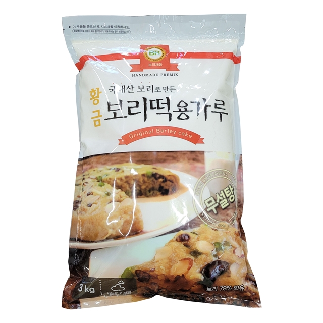 참보리떡용 가루 3kg [보리가루] : 넛츠베리