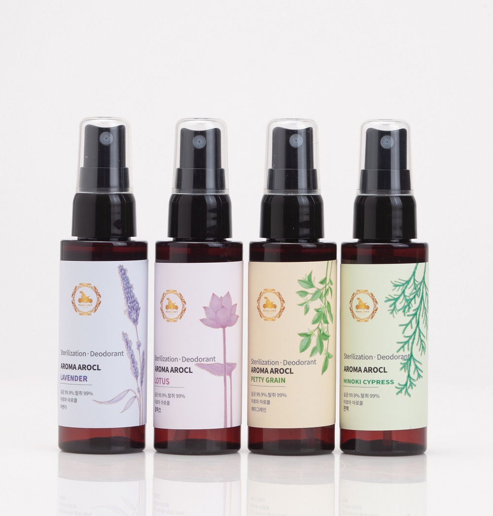 아로클 아로마 탈취제 페티그레인 500ml : 펌블펫솝