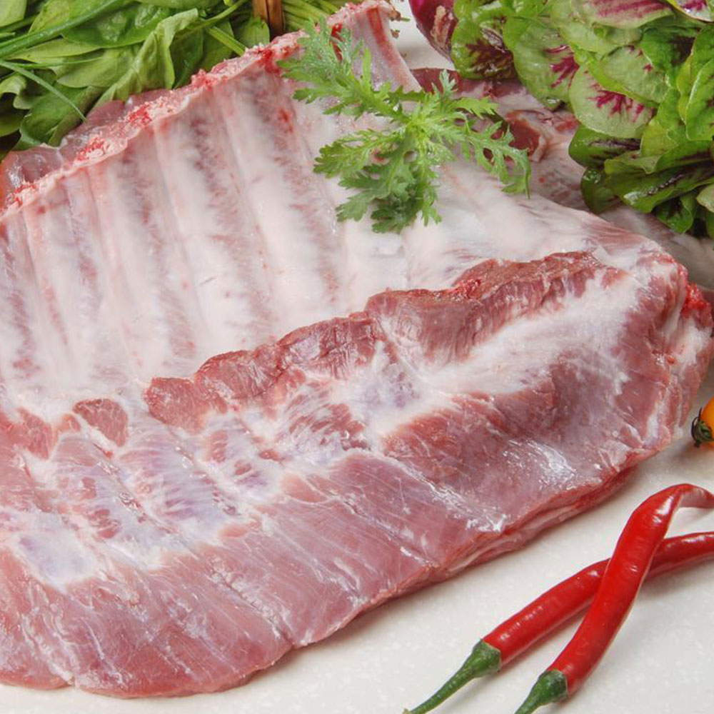 (배터짐) 미국산통 돼지 갈비 2.4kg 스페어립 쪽갈비 오겹살 뒷고기 목살 등갈비 등심 : 배터짐