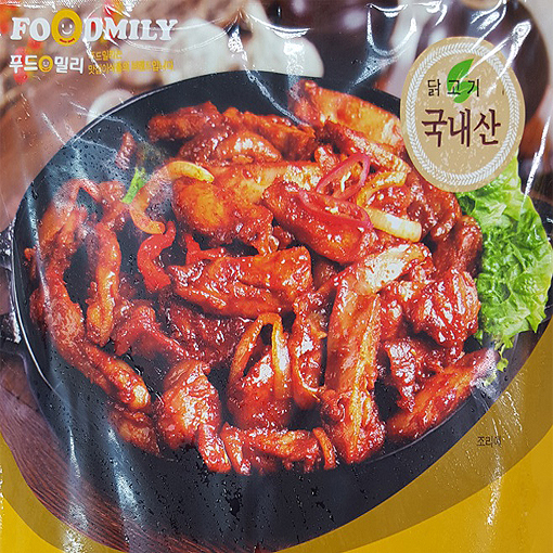 순한춘천닭갈비600g(5개 구입시 1개무료증정) : 가천린포크