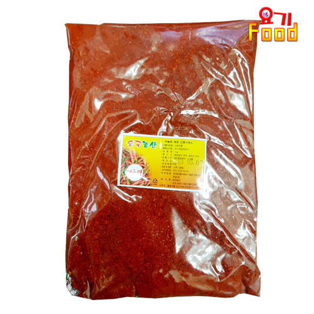 [요기푸드] 승국농산 청양 굵은고춧가루 1kg 베트남 70%,중국산 30% : 요기푸드