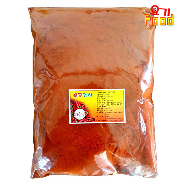 [요기푸드] 승국농산 베트남 땡초 고운고춧가루 1kg : 요기푸드