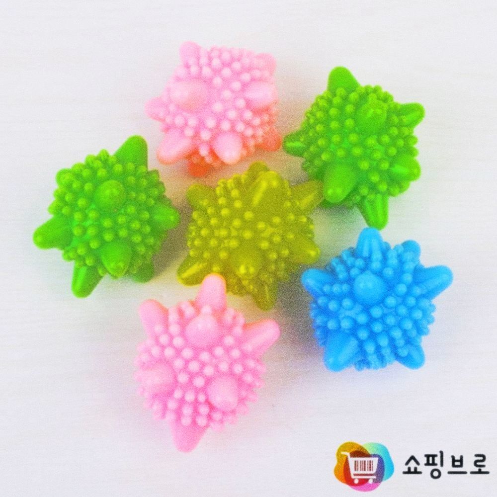 4P 6P 엉킹방지 파워깔끄미세탁볼 / 런드리볼 세탁볼 : 쇼핑-브로