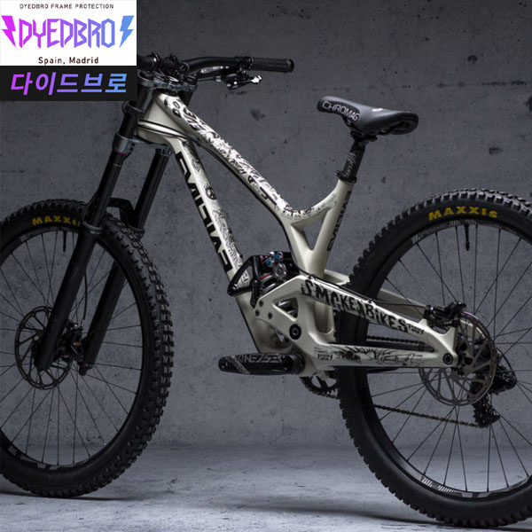 다이드브로 플루오르(유광/무광) 자전거보호필름 스페인산 DYEDBRO FRAME PROTECTION : 아이디 바이크