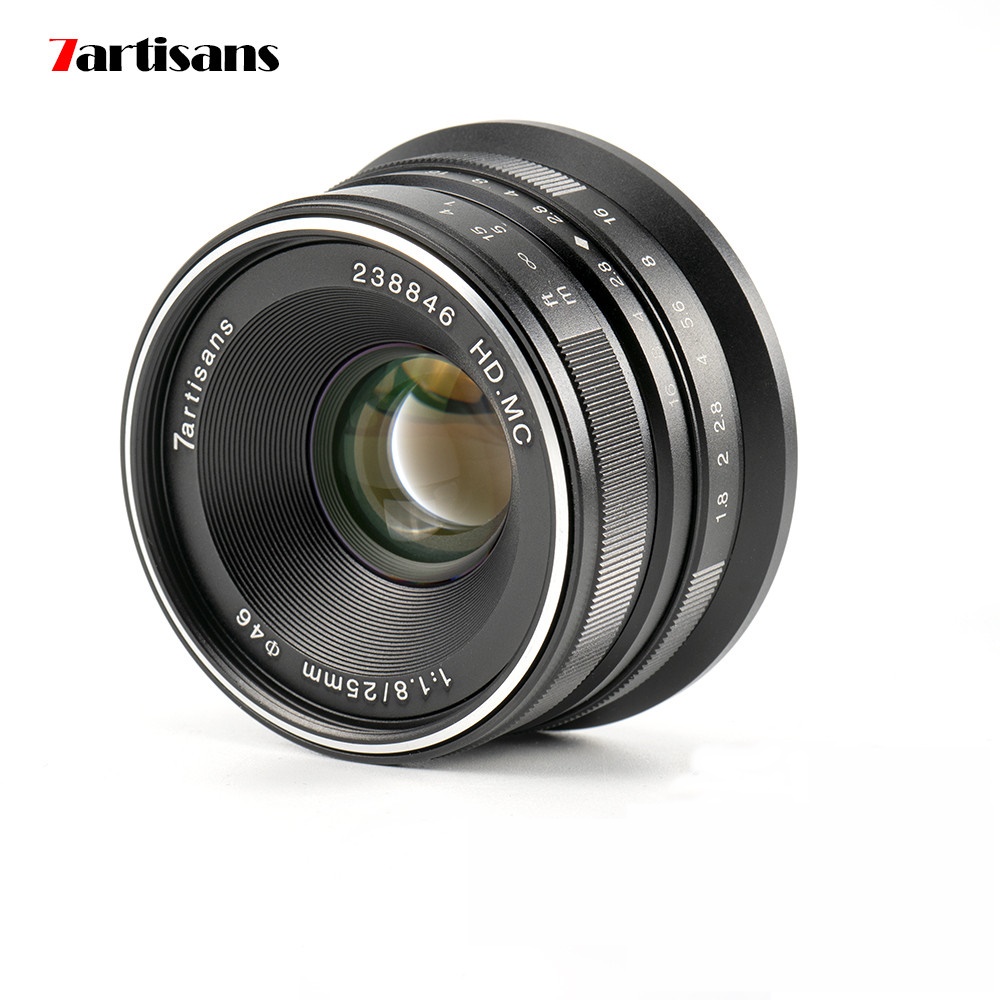 7장인 25mm F1.8 MF 수동 렌즈 7artisans  후지 X 소니 E 마운트 파나소닉 올림푸스 : 코엠카메라
