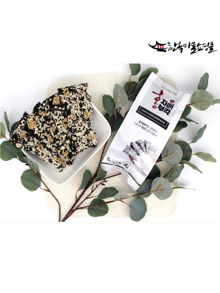남원김부각 홍자매부각 찹쌀 55g x 10개입 : 한옥마을쇼핑몰