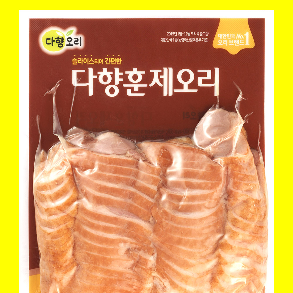 다향 훈제오리 슬라이스 600g : 오리AND닭 푸드
