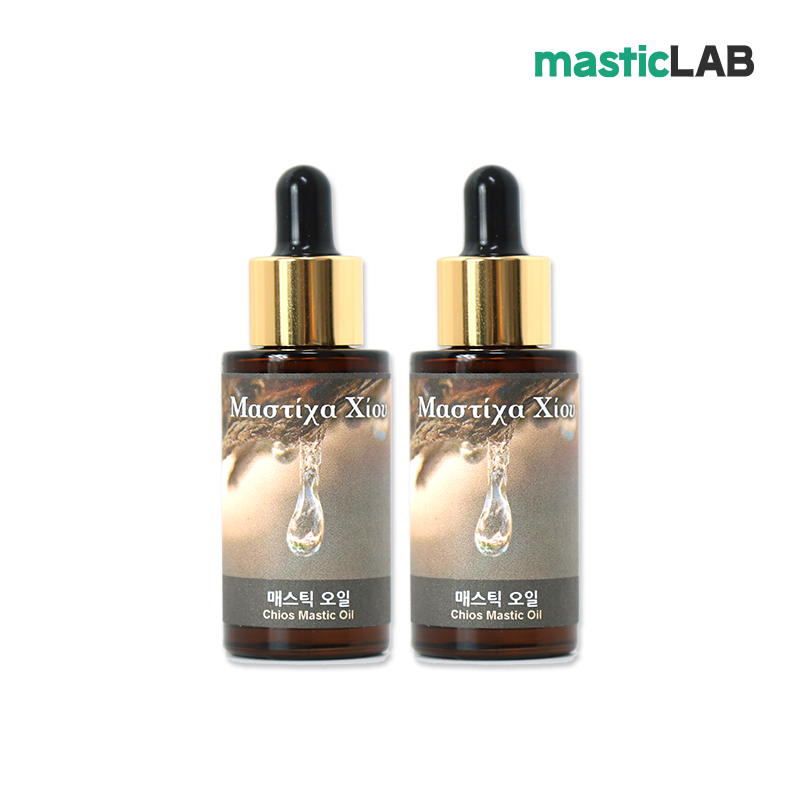 위에좋은음식 매스틱 천연추출물 오일 30g x 2병 : 메디크로스랩 공식스토어