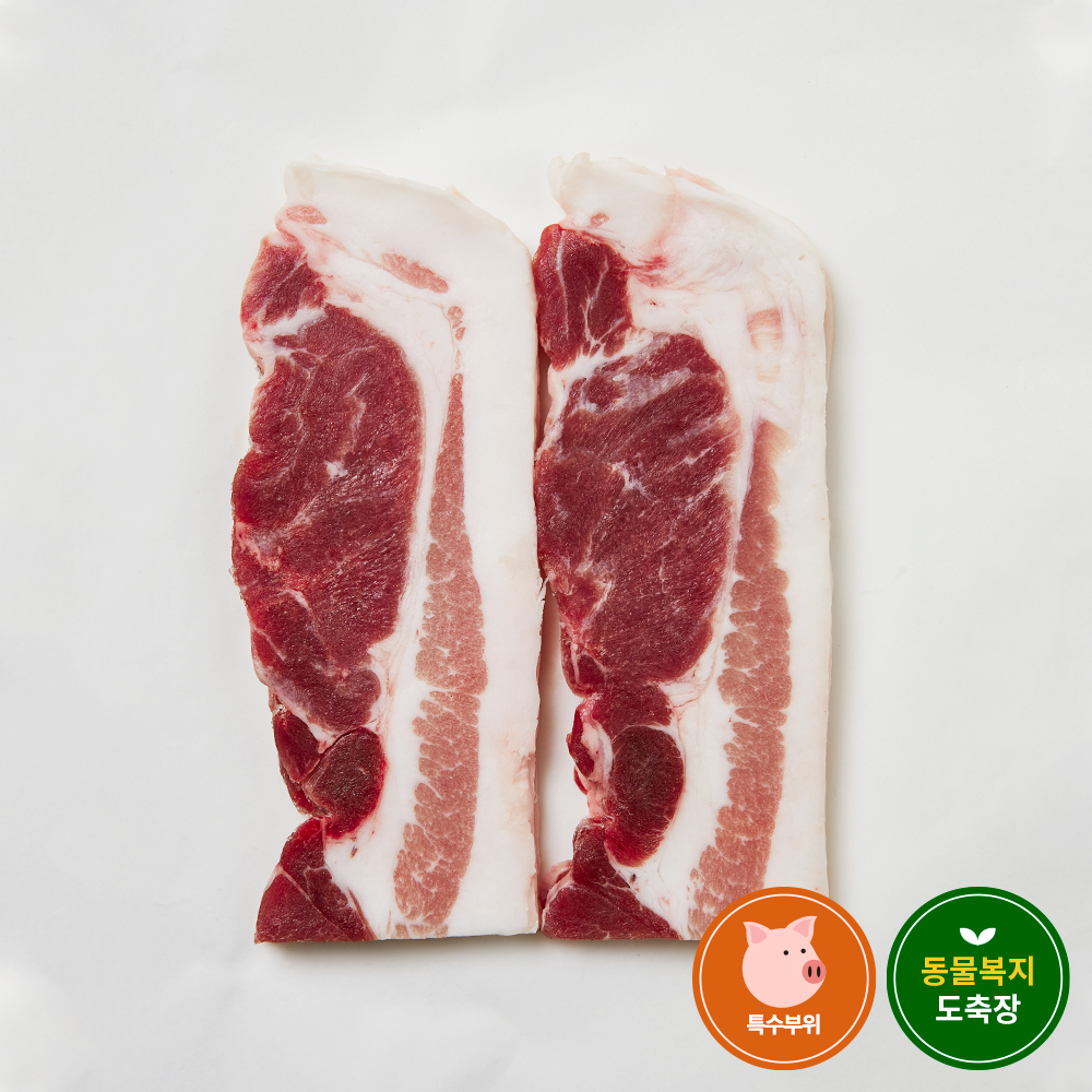 국내산 돼지고기 특수부위 뒷고기 한돈 대패 삼겹살 500g 껍데기 1kg : 연우식품