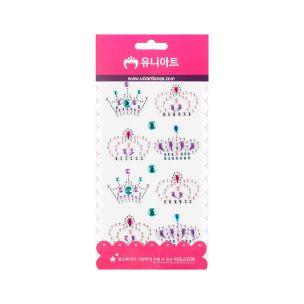 유니아트 비즈스티커 97번 : 스쿨문구