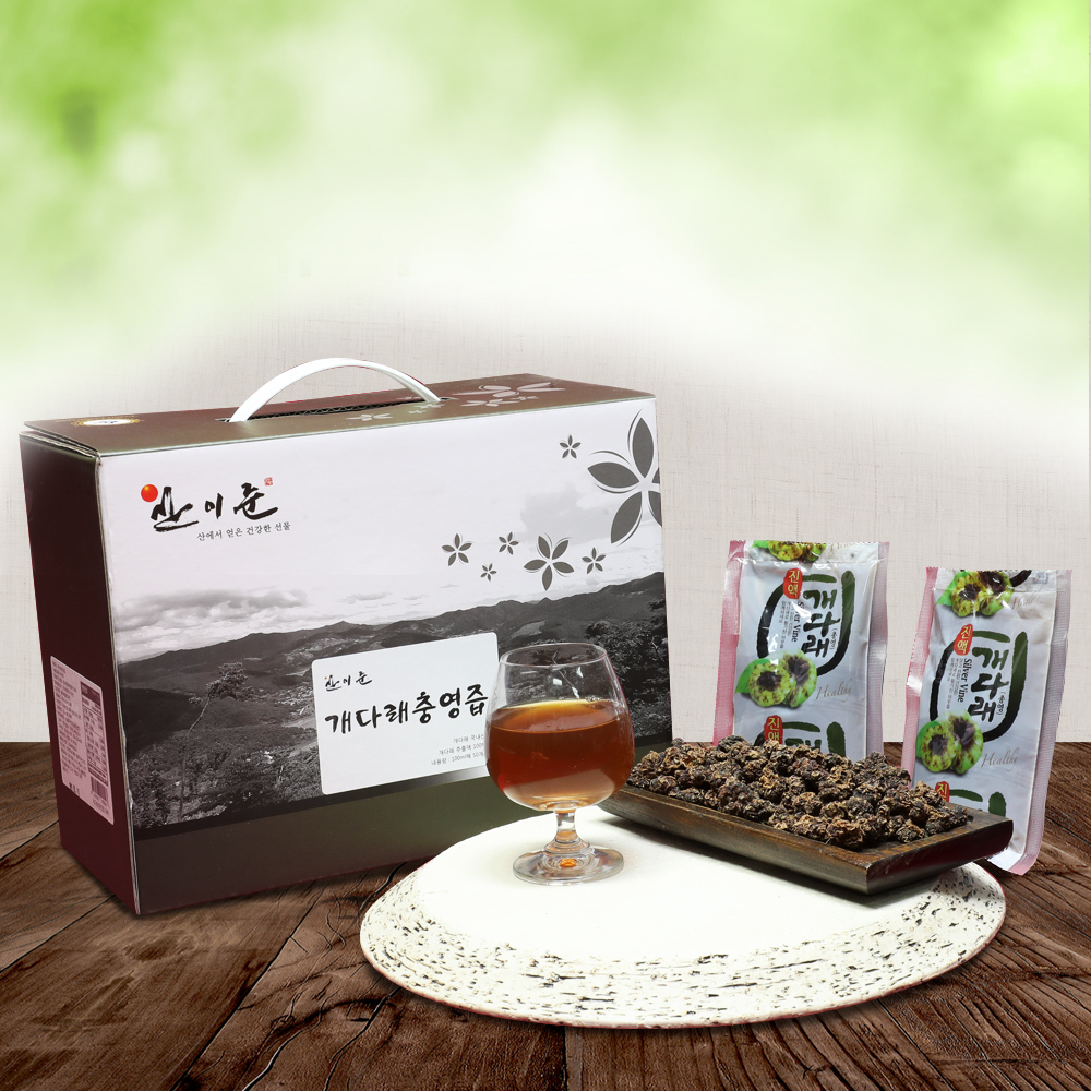 개다래즙/충영즙 100ml 50팩 가성비 탁월한 진한농도 : 산이준