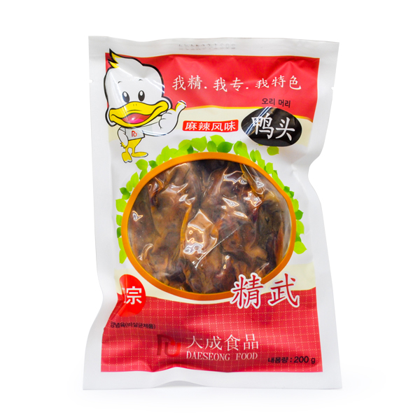 대성 마라맛 삶은 오리 머리 200g 중국 식품 간식 : 중국식품마트