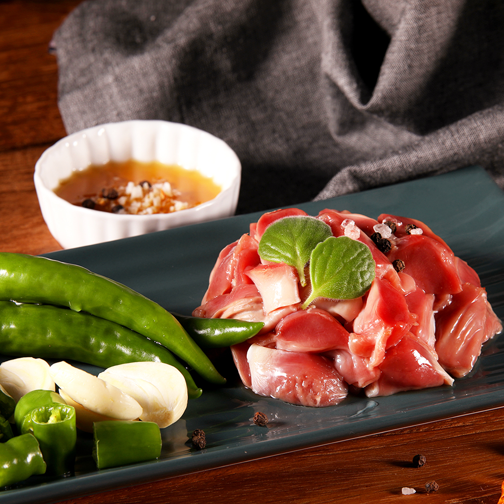 달수포차 양념 닭근위 200g 닭모래집 닭똥집 : 성화푸드
