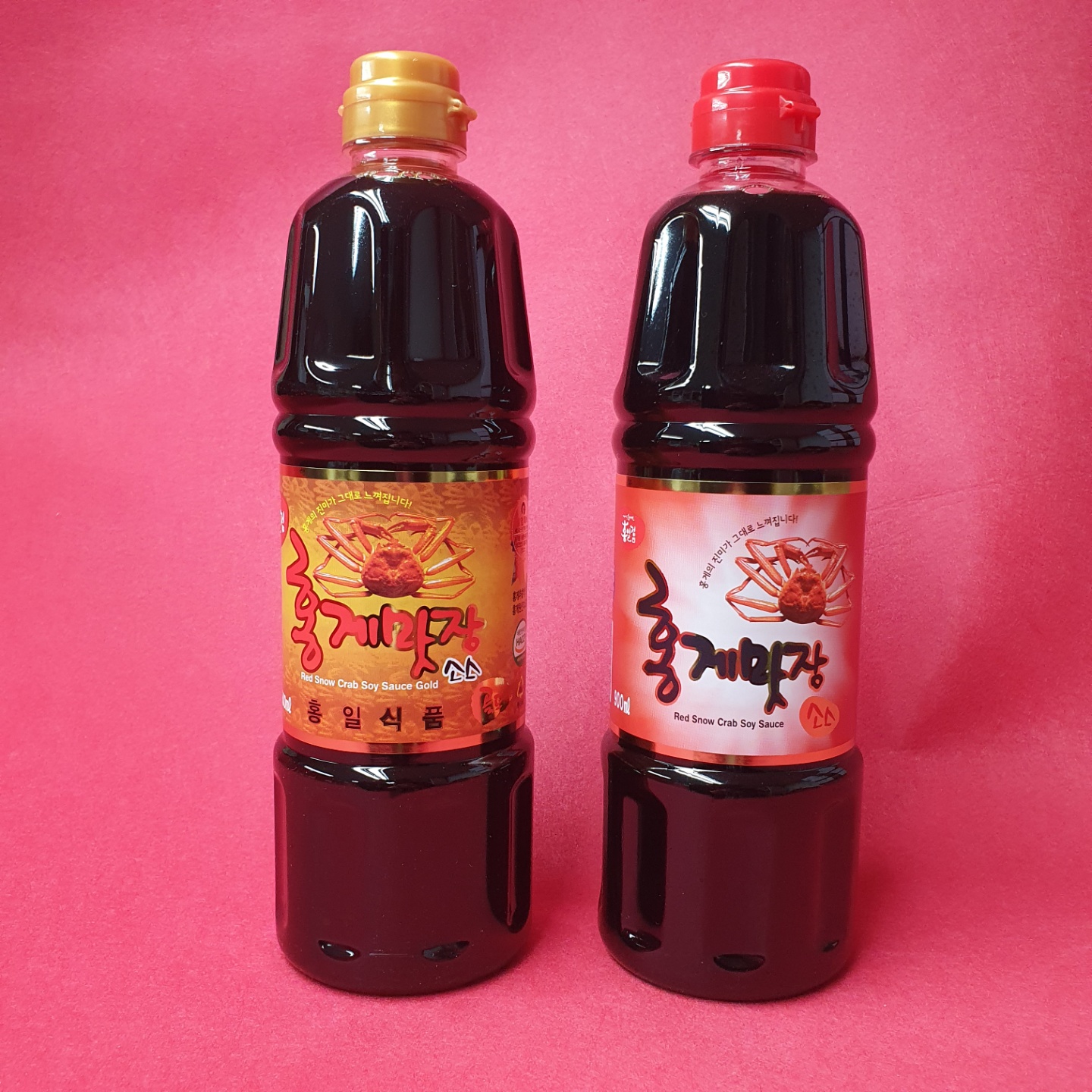 홍익식품 홍게간장(레드, 골드) 900ml : 울릉섬바라기
