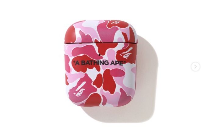 [베이프정품] 에이비씨 카모 에어팟 케이스  BAPE ABC CAMO AIRPODS CASE : 재팬베이프스토어