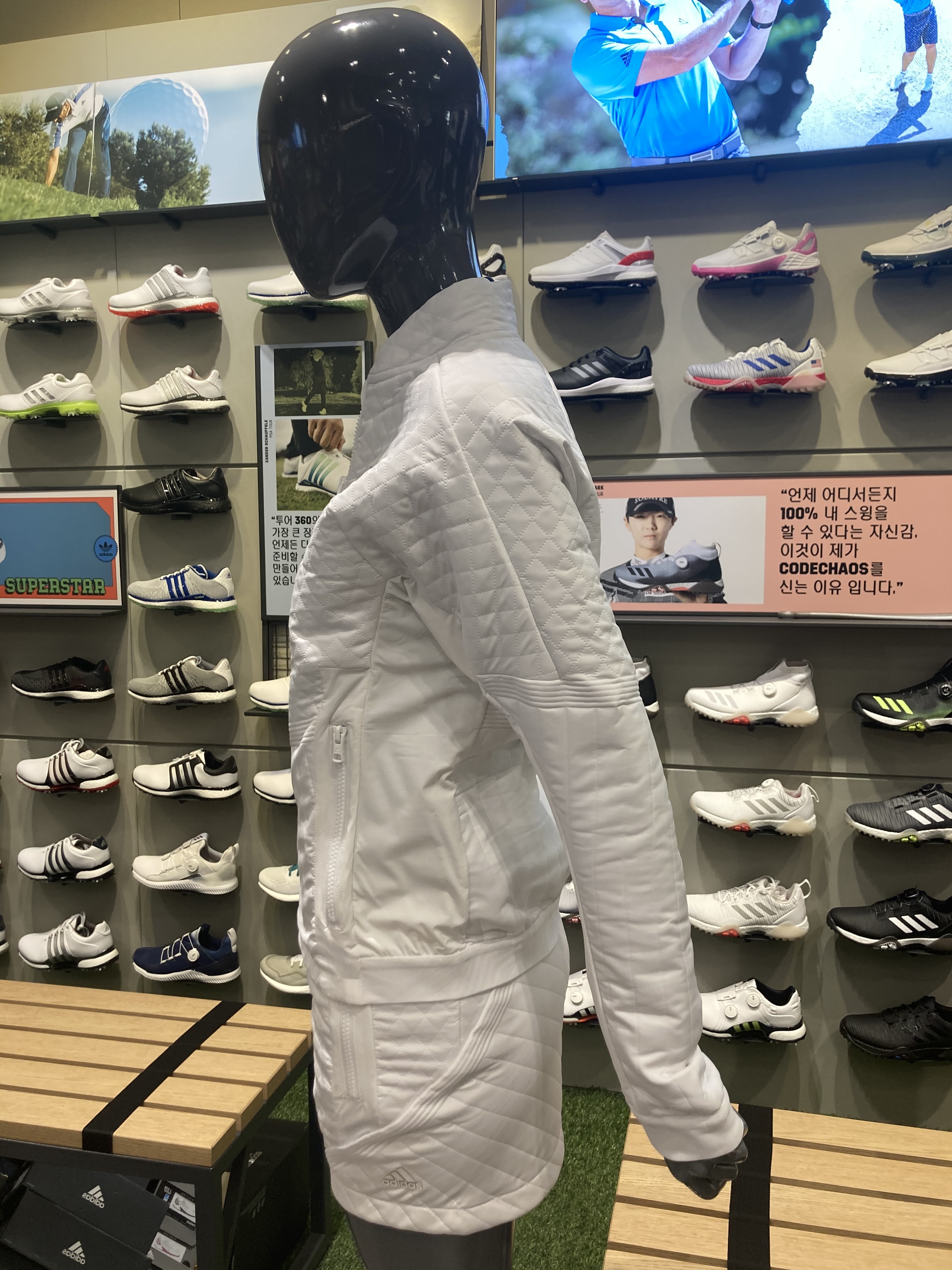 아디다스골프 여성 퀼팅 쟈켓 FS6333 FS6335 : 뉴코아 강남점 아디다스골프