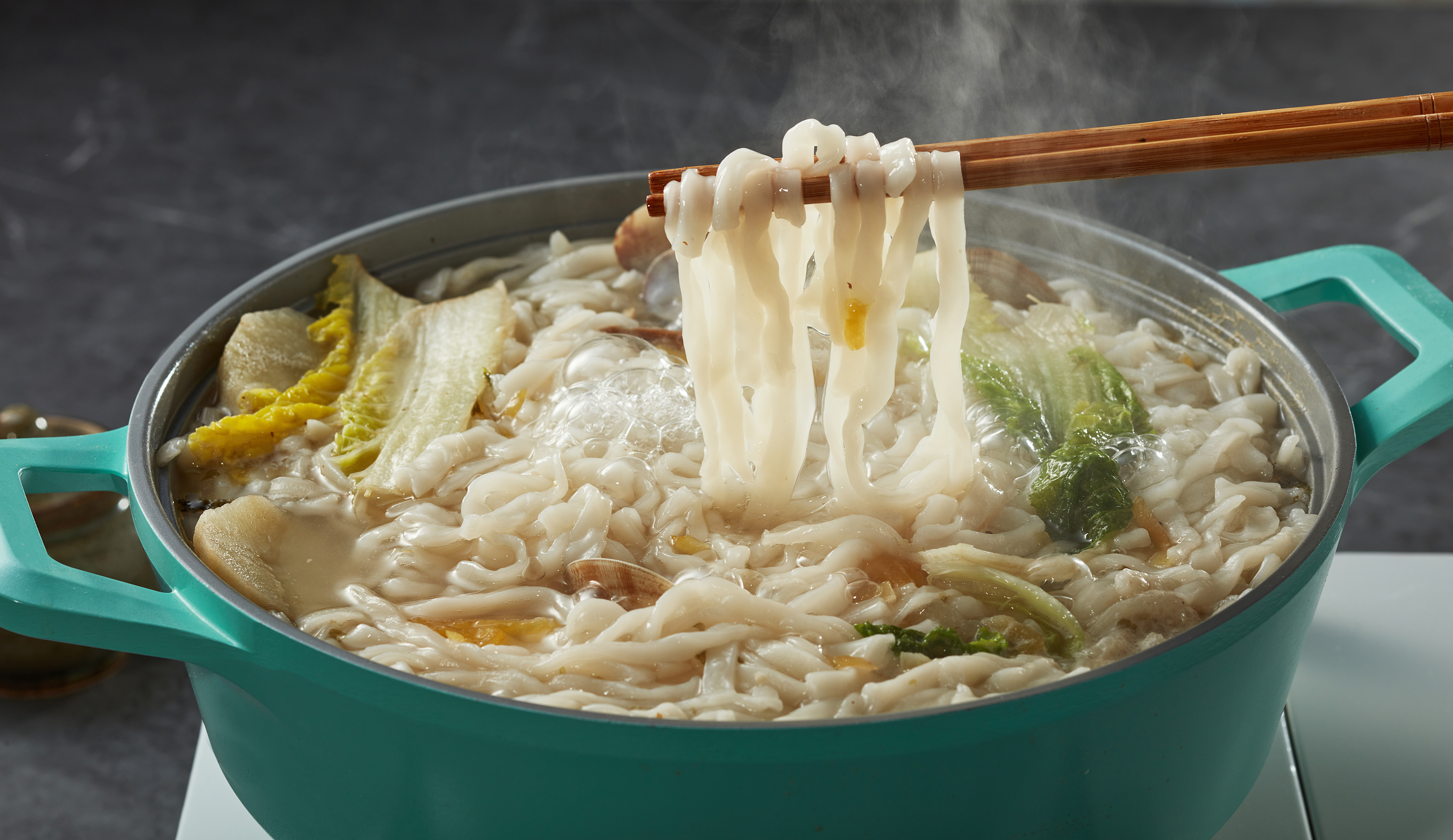 김태희칼국수 맛집밀키트 한식 간단캠핑요리 1인분 2팩 : 김태희옛날손국수