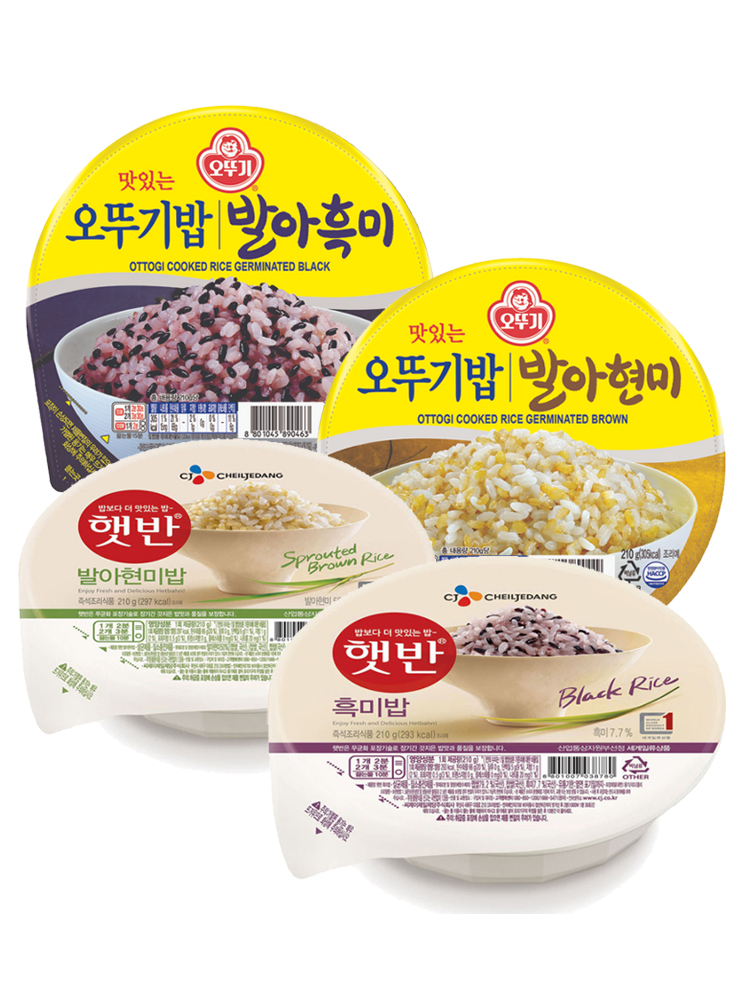 cj 햇반 100% 현미로 지은밥 130g 36개 : 코스트코구매대행 몽땅365