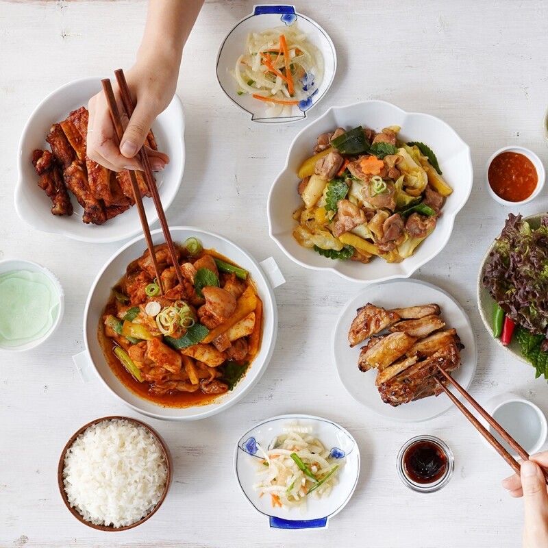 춘천 철판 닭갈비 캠핑 양념 닭갈비 택배 : 메이플가든 닭갈비