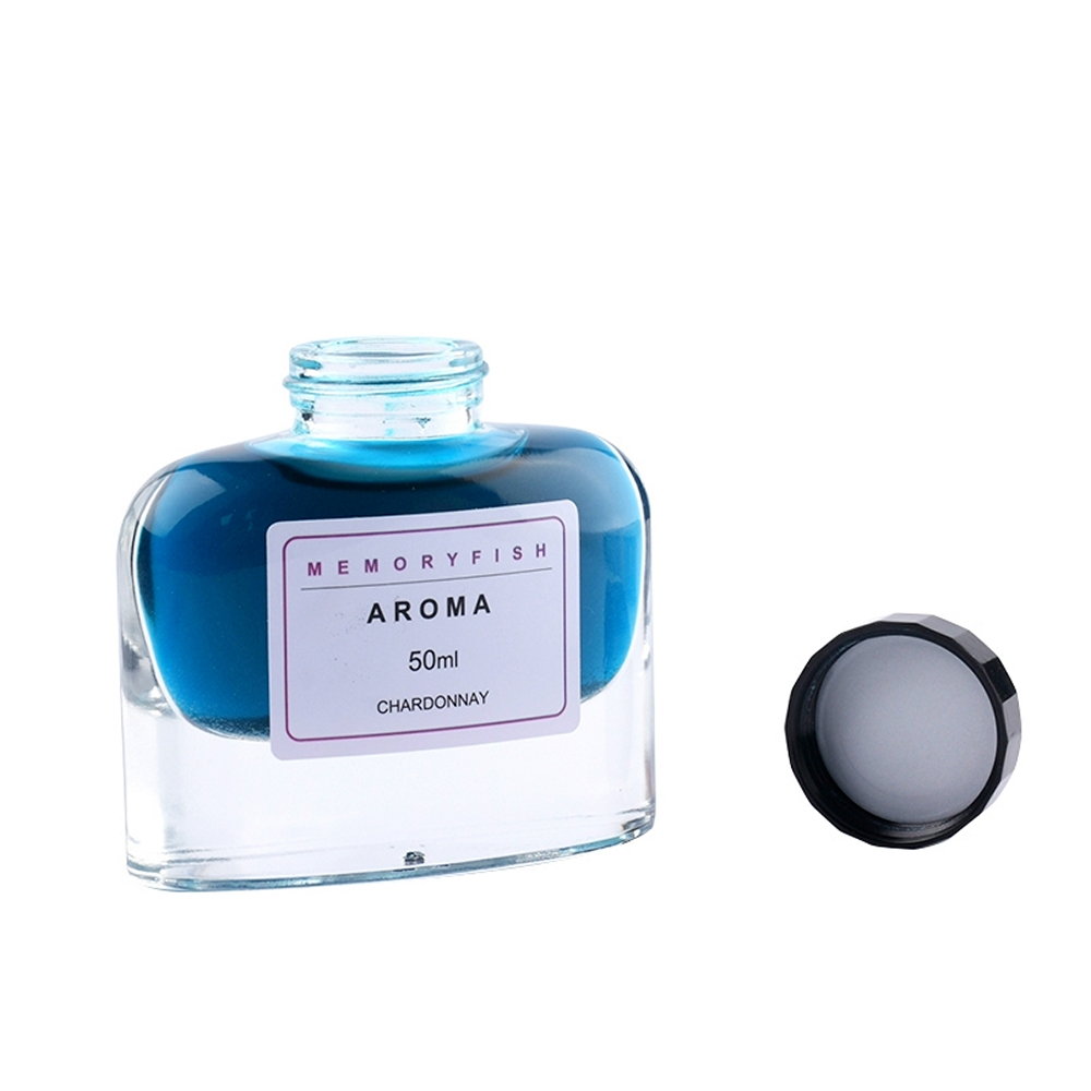 MEMORYFISH / YUYI 아로마 딥펜 컬러 펄잉크 50ml 6색 낱병 : 모닥모닥