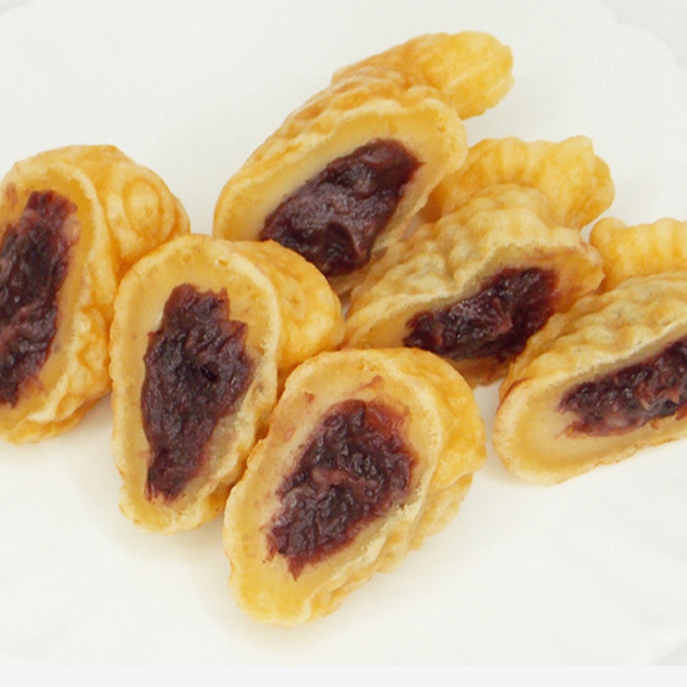 웰빙 한입 통팥 붕어빵 한입 쏘옥 국민간식 팥앙금 카스테라 슈크림 각 750g : 초록별마트
