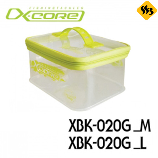 엑스코어 XBK-020G 시스템투명케이스 소품통 : 싹쓰리낚시