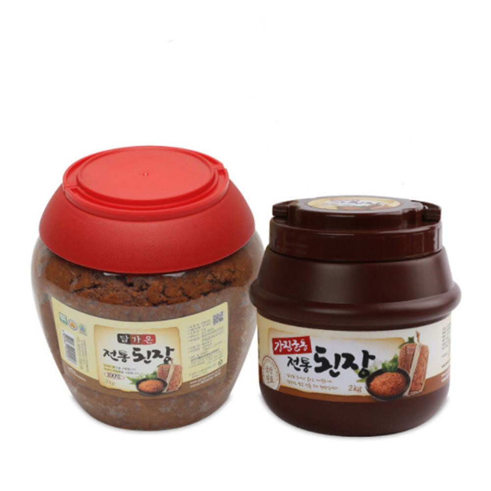 전통 된장 3kg/전라도 강진 된장마을의 재래식 옛날 재래 집된장 : 해가득샵