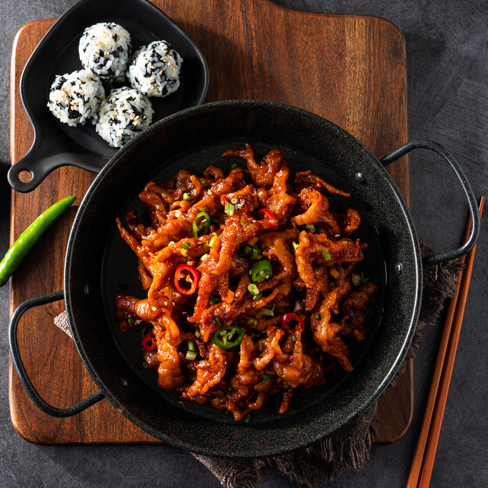 삼대포차 인생안주 매콤 불닭발 250g : 삼대가족발