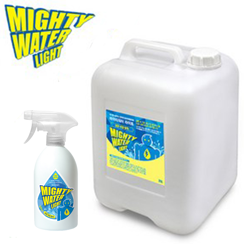 마이티워터 뿌리는 천연 살균 소독제 500ml 20L 대용량 : 월드크린
