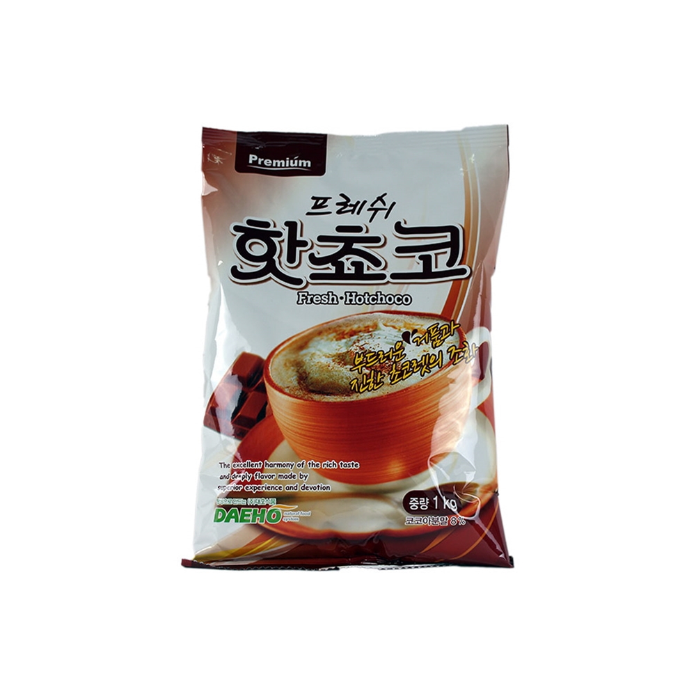 대호 핫초코 900g x 12개 부드러운 맛 마일드 커피 업소용 믹스 자판기용 무료배송 : 청운마켓