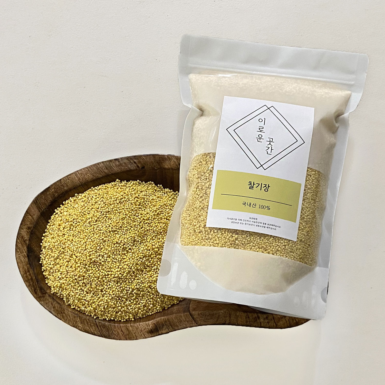 2024년산 햇곡 국산 잡곡 찰기장 1kg : 이로운곳간