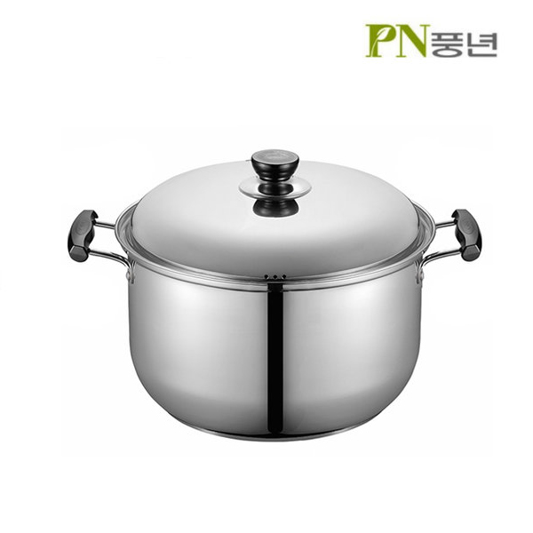풍년 곰솥 냄비 사골 곰탕 통5중 대형 스테인레스 스텐 대용량 30cm PNBPC-30C : 제니아몰