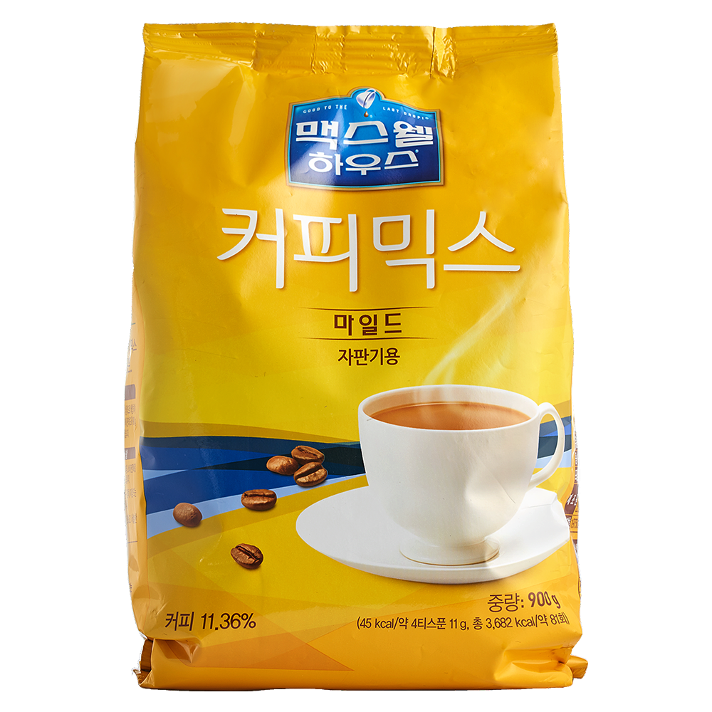 맥스웰 마일드커피 자판기용 900g : 다담 몰
