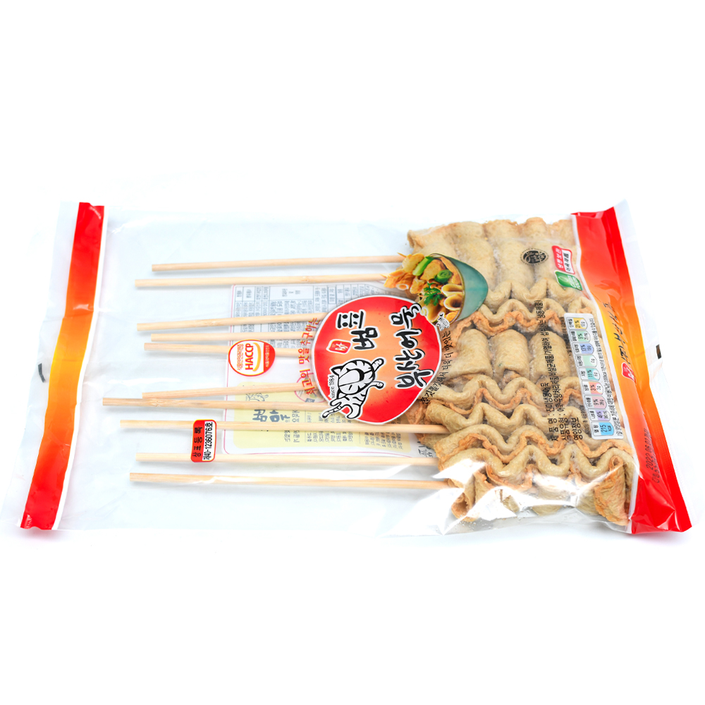 범표 부산 포장마차 캠핑 꼬치 꼬지 어묵 오뎅 탕(10꼬치-500g) : 범표어묵본점