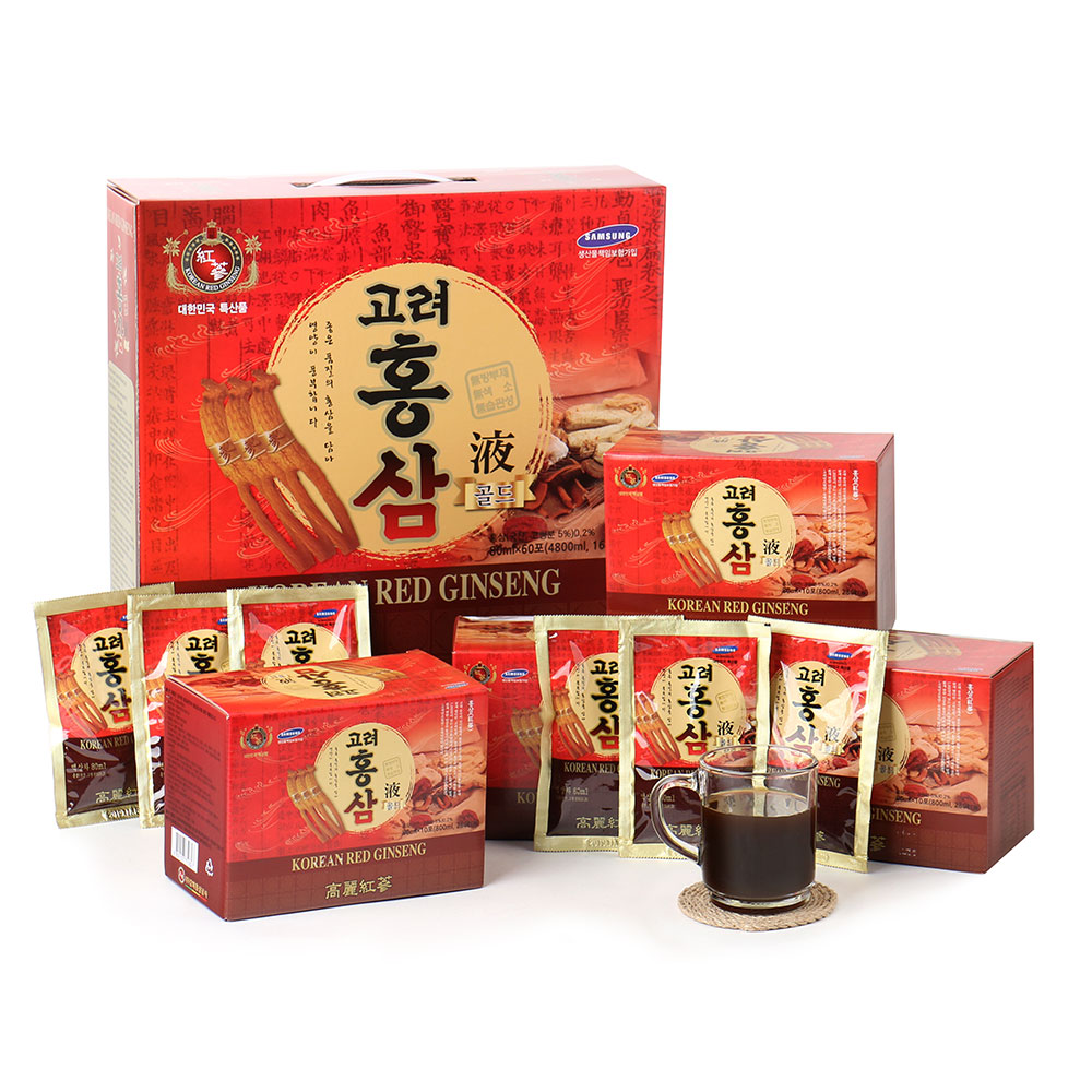 고려 홍삼액 골드 80ml 60포/홍삼정홍삼액 : Fine Health