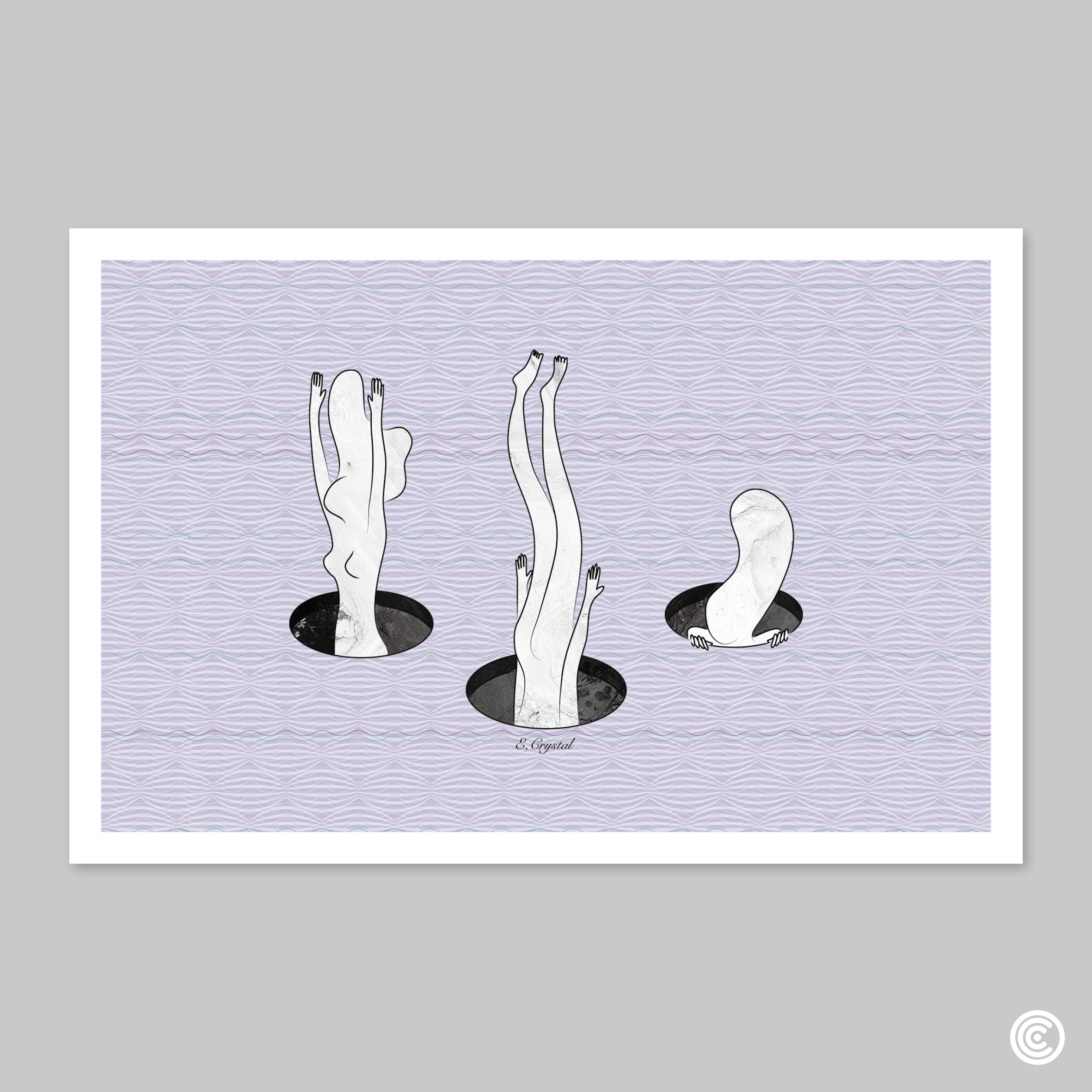 비밀과 오해-그림엽서-B : C Co.