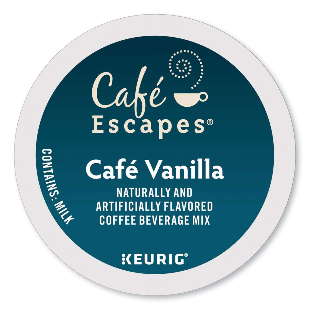 Cafe Escapes Kcup Keurig 카페 이스케이프 카페 바닐라 큐리그 커피 72개 : 와이제이써클