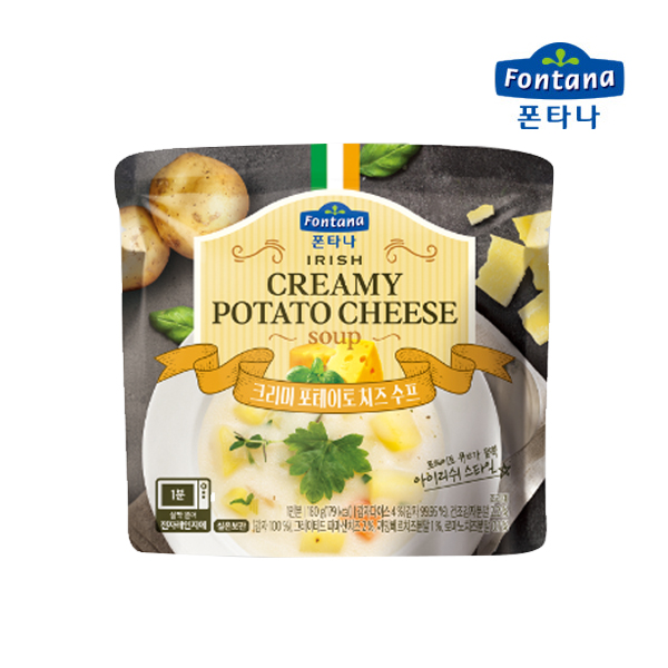 폰타나 크리미포테이토 치즈스프180g : 삼공오공 푸드