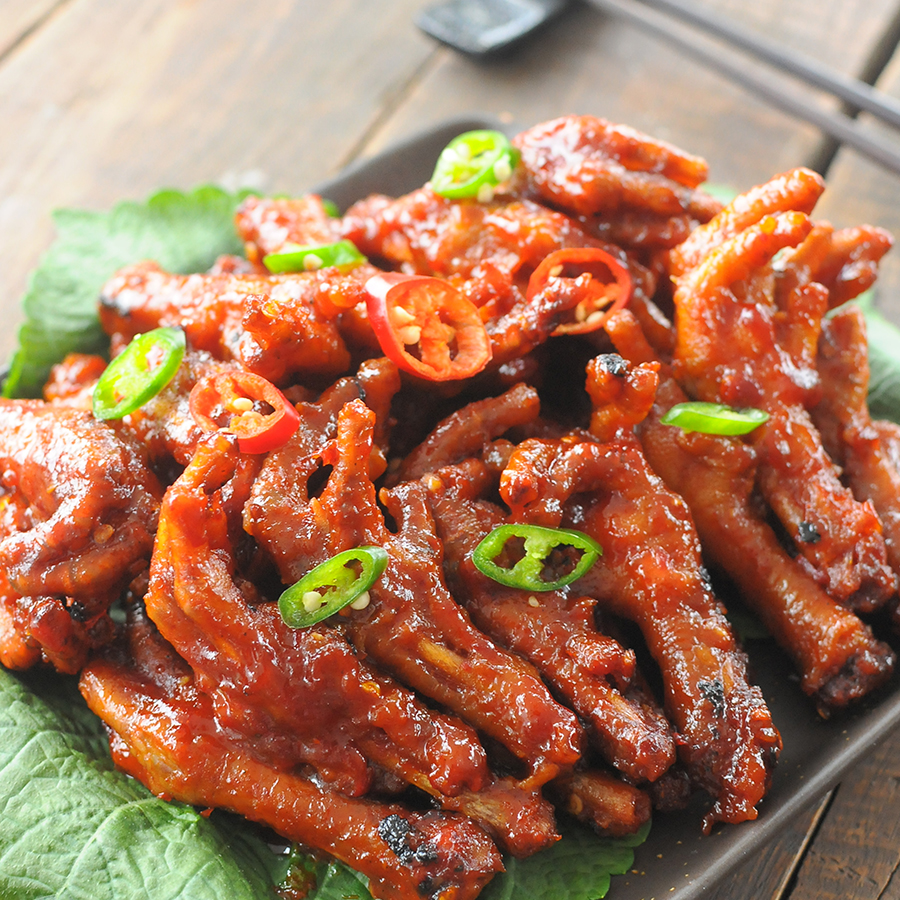 쉐프애 직화구이 매콤한 뼈닭발 300g : 원조얼큰이