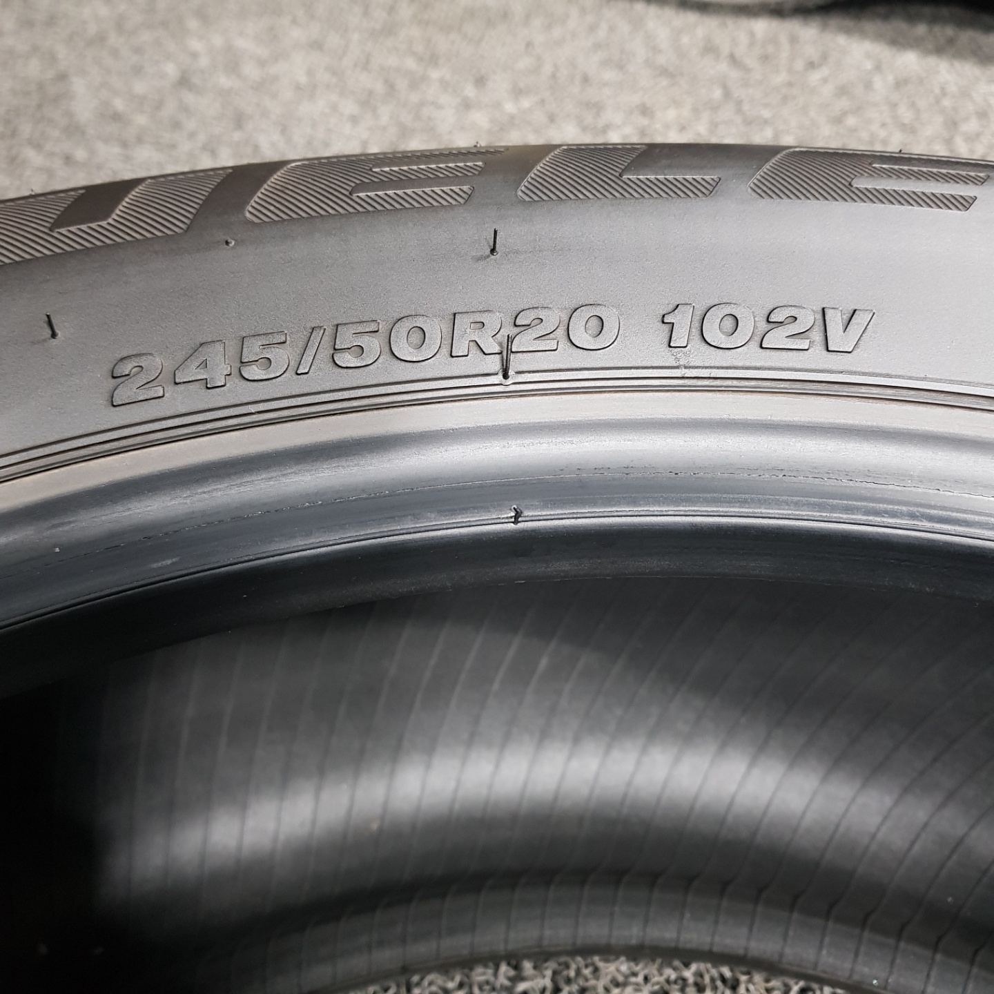 [세종 대전  중고타이어] 브릿지스톤 타이어 DUELER HP SPORT AS 245/50R20 245 50 20 2455020 중고 판매 무료장착 당일발송... 
