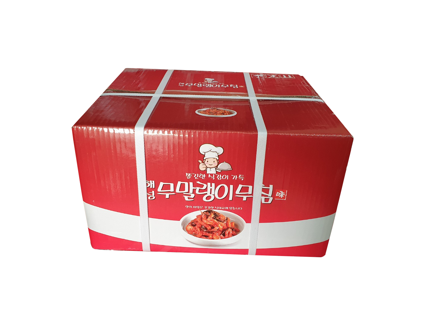 해성 무말랭이무침4kg 업소용 무말랭이 보쌈 : 해성푸드스토어