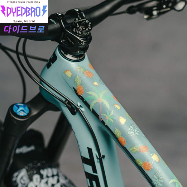 다이드브로  트로피칼 자전거보호필름 스페인산 DYEDBRO FRAME PROTECTION : 아이디 바이크