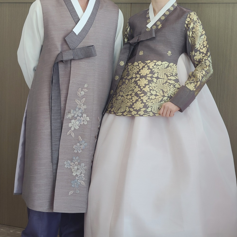 [한복대여] 예담 - 커플한복 웨딩촬영 신랑신부한복 : 수아린한복