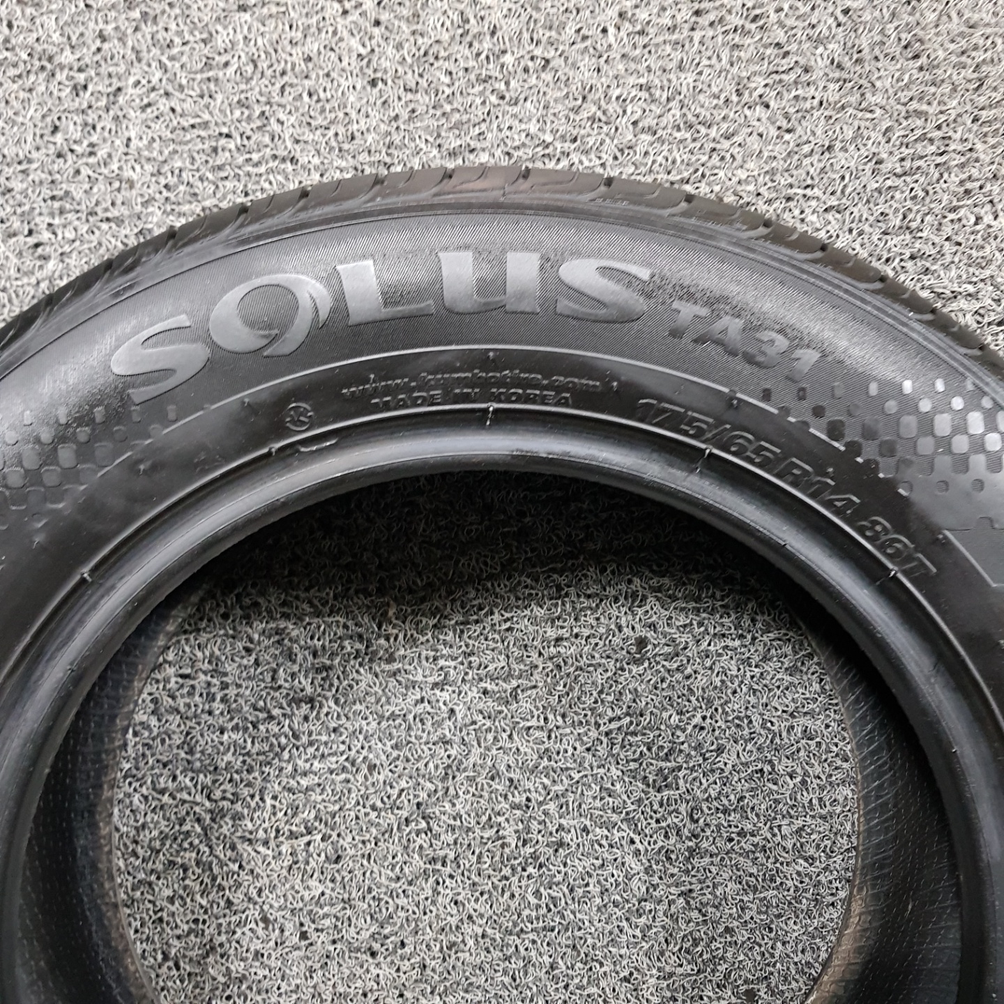 [세종 대전 중고타이어] 금호타이어 TA31 SOLUS 175/65R14 1756514 175 65 14 중고 무료장착 당일발송 : 꽃보다타이어 세종 조치원점