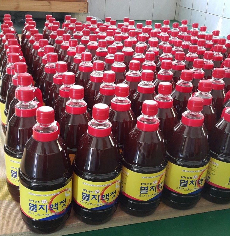 국내산 남해특산물 송정식품 멸치액젓 2KG 1.8L : 송정식품