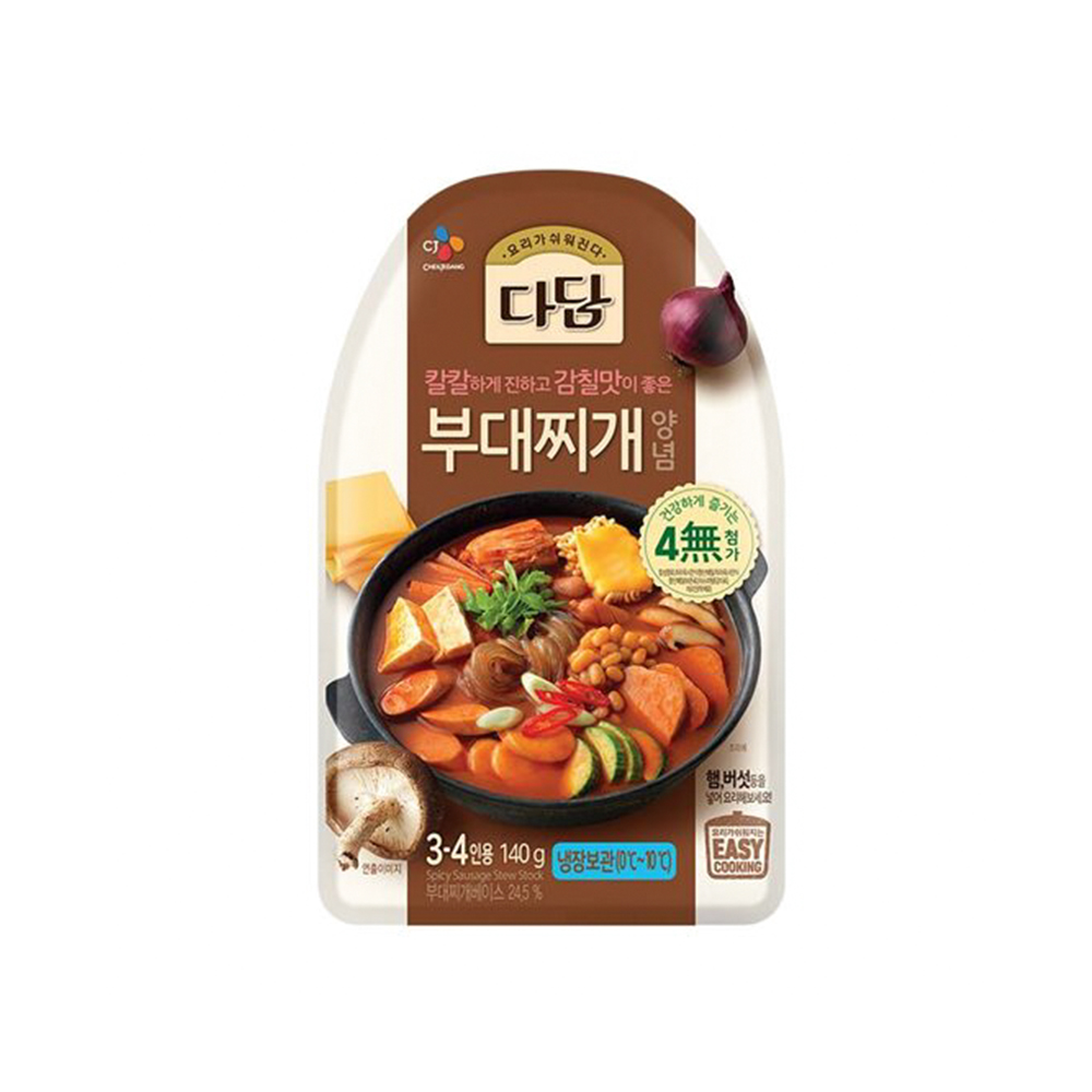 다담 부대찌개140g 식자재 : 오셈푸드